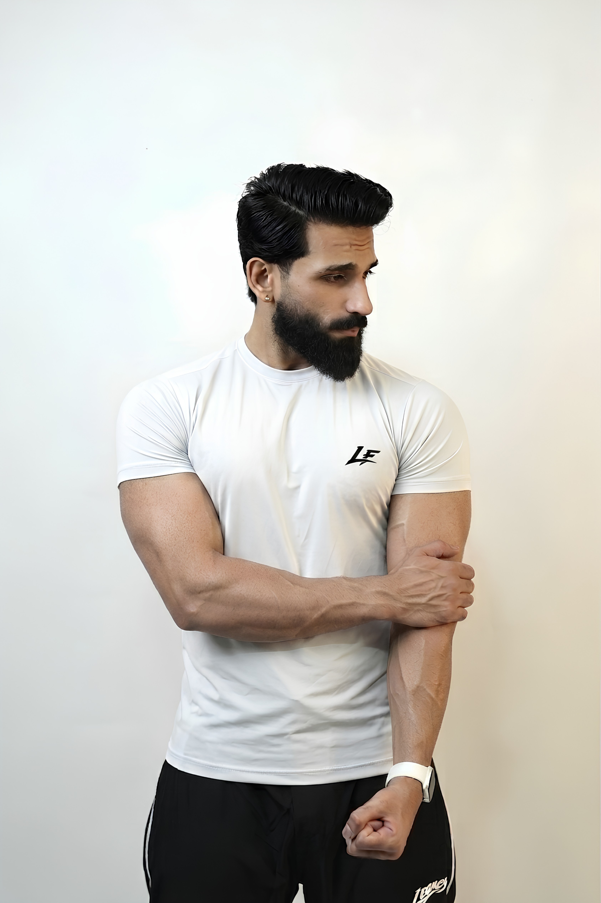 Legacy Fit CoreFlex Compression T-Shirt-White