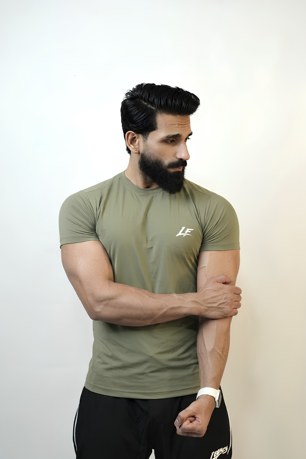 Legacy Fit CoreFlex Gym Fit T-Shirt-Khaaki