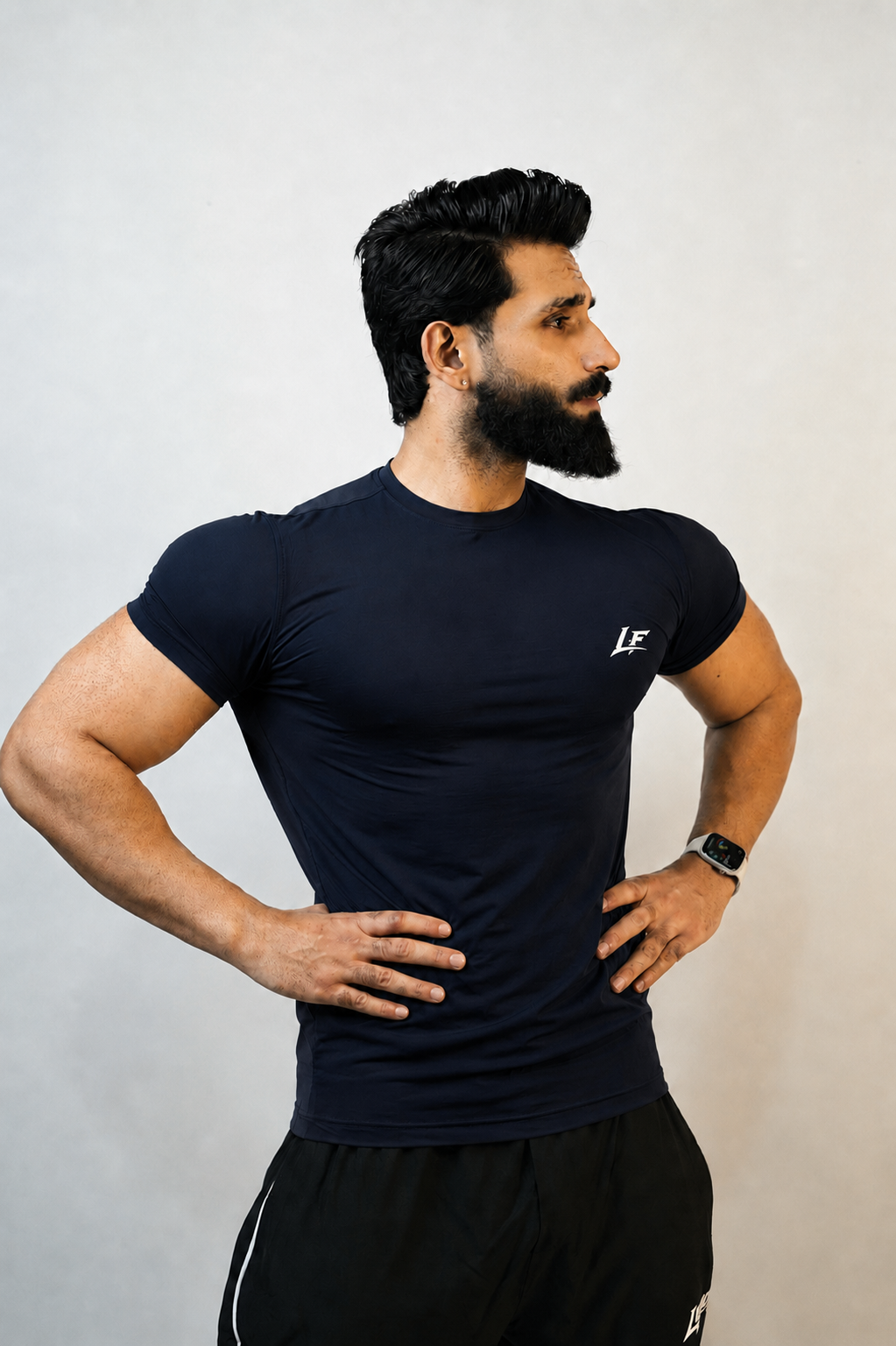Legacy Fit CoreFlex Gym Fit T-Shirt-Navy Blue
