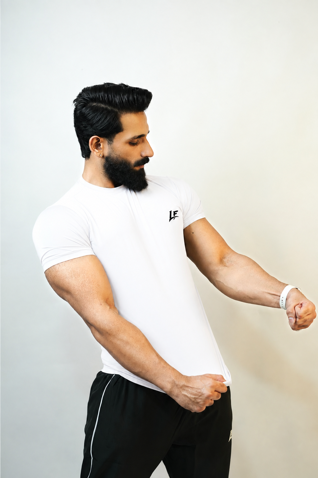 Legacy Fit CoreFlex Compression T-Shirt-White
