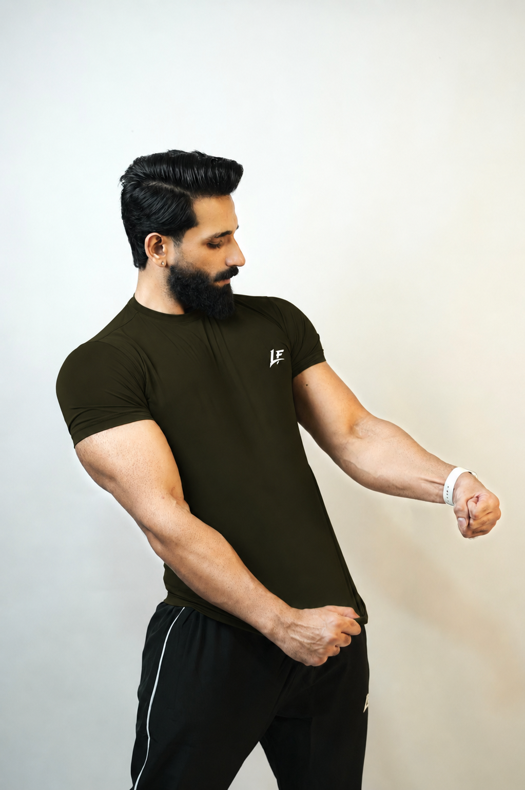 Legacy Fit CoreFlex Gym Fit T-Shirt-Olive Green