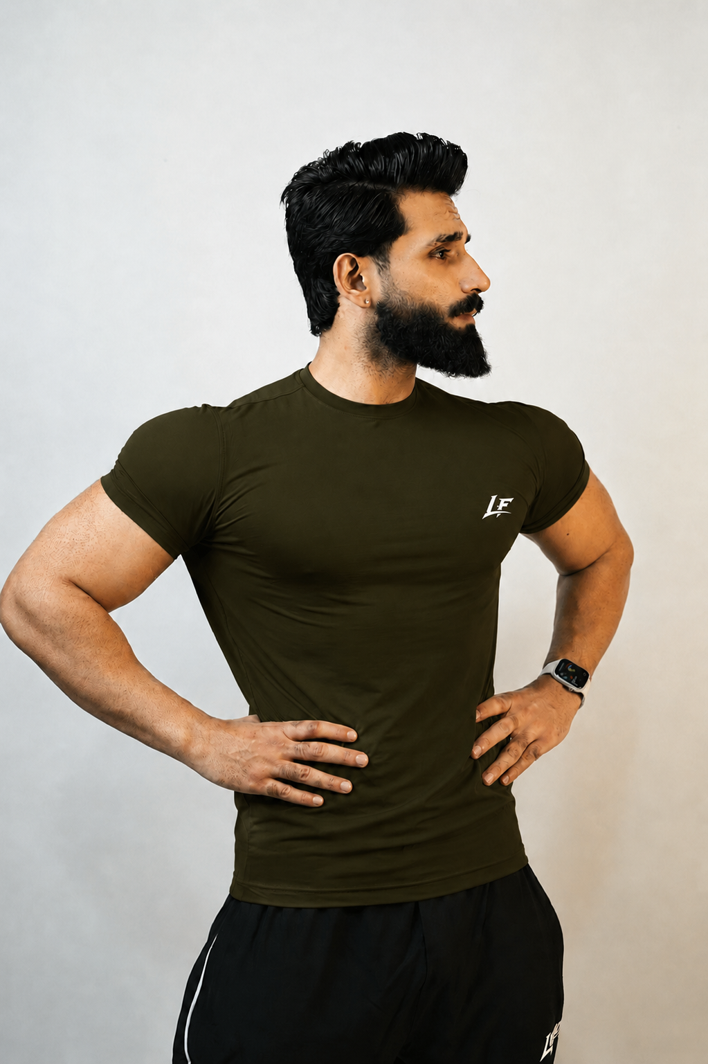 Legacy Fit CoreFlex Gym Fit T-Shirt-Olive Green