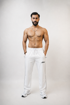 Legacy Fit Premium Relaxed Trousers-White