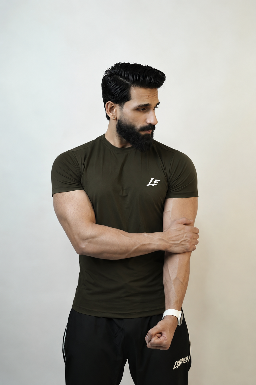 Legacy Fit CoreFlex Gym Fit T-Shirt-Olive Green