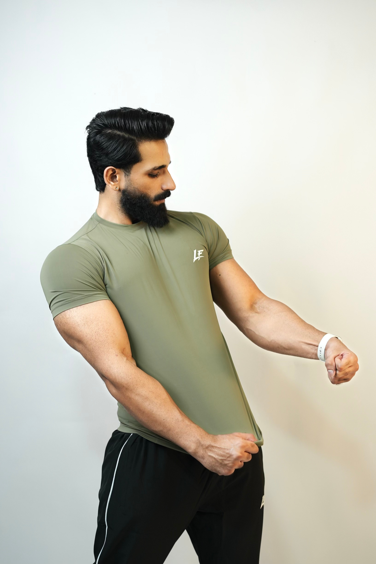 Legacy Fit CoreFlex Gym Fit T-Shirt-Khaaki